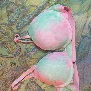 Y.M.T Intimates bra size 34B Size tag is hard to see Tie Dye Look
